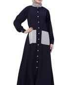 Blue Plain Nida Abaya