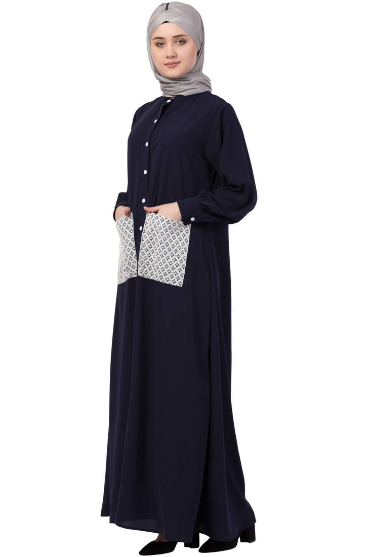 Blue Plain Nida Abaya