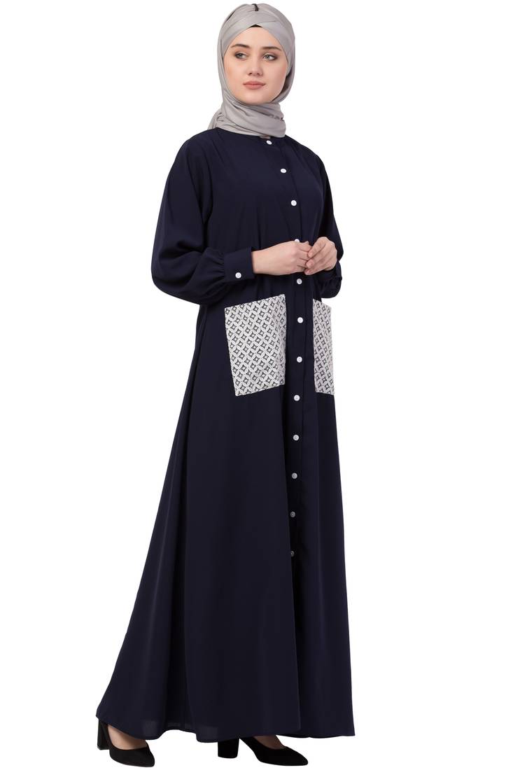 Blue Plain Nida Abaya