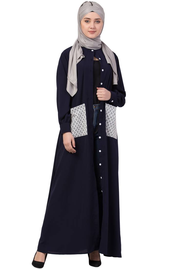 Blue Plain Nida Abaya