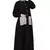 Black Plain Nida Abaya