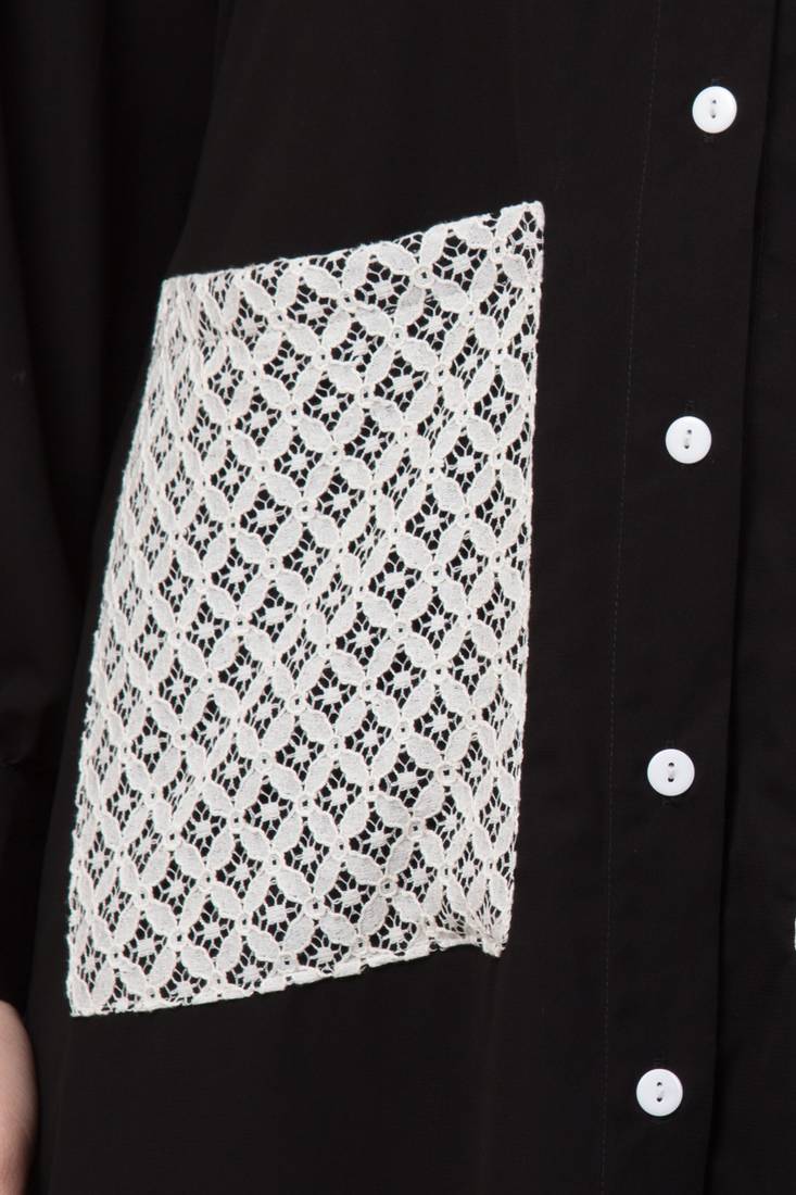 Black Plain Nida Abaya