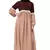 Brown Plain Nida Abaya