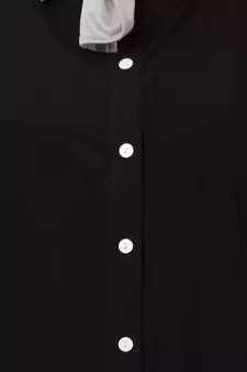 Black Plain Nida Abaya