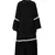 Black Plain Nida Abaya
