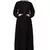 Black Plain Nida Abaya