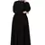 Black Plain Nida Abaya