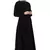 Black Plain Nida Abaya