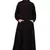 Black Plain Nida Abaya