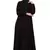 Black Plain Nida Abaya
