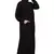 Black Plain Nida Abaya