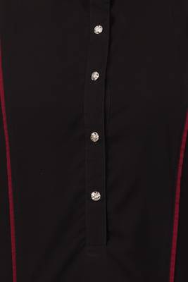 Black Plain Nida Abaya 5