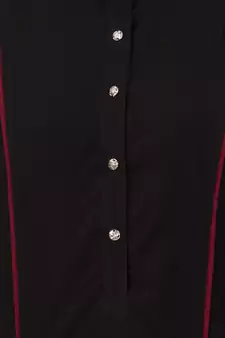 Black Plain Nida Abaya