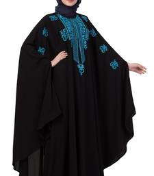 Black Plain Nida Abaya