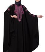 Black Plain Nida Abaya
