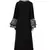 Black Plain Nida Abaya