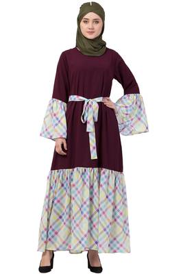 Wine Plain Nida Abaya 1