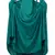 Green Plain Polyester Abaya