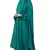 Green Plain Polyester Abaya