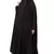 Black Plain Polyester Abaya