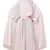 Pink Plain Polyester Abaya