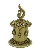 Gold cubic zirconia jewellery-box