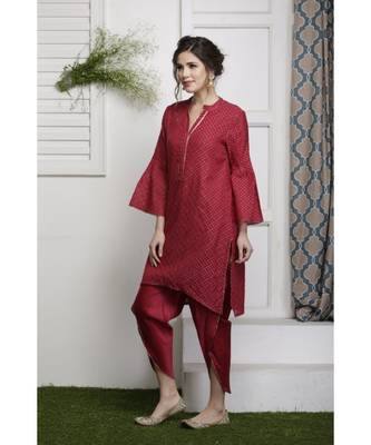 Laal Rang kurti set 2