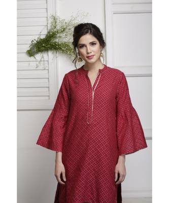 Laal Rang kurti set 4