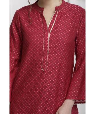 Laal Rang kurti set 5