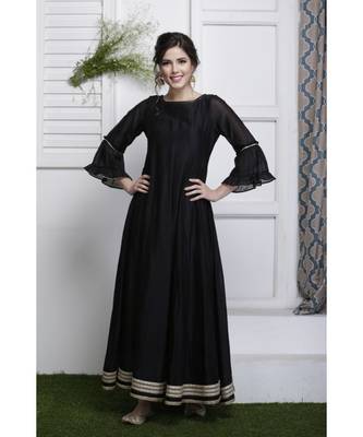 Kaali Anarkali Dress 1