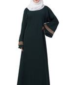 Green Nida Plain Abaya