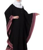 Black Nida Plain Abaya