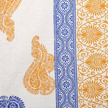 100% Cotton Printed Jaipuri Double Bedsheet with 2 Pillow Covers 4
