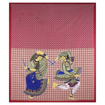 100% Cotton Printed Jaipuri Double Bedsheet with 2 Pillow Covers 3