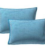 100% Cotton Printed Pillow Cover Set(2 Pieces)-27"x17"