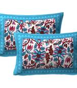 100% Cotton Printed Pillow Cover Set(2 Pieces)-27"x17"