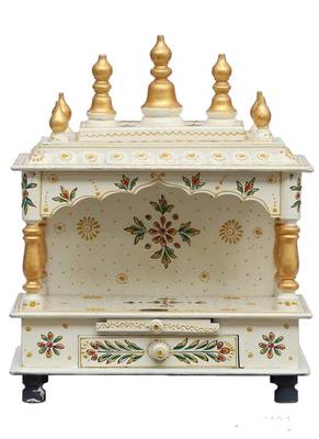 White Color Wooden Temple 1