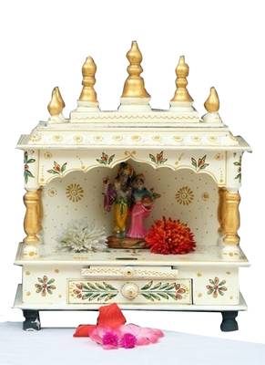 White Color Wooden Temple 2