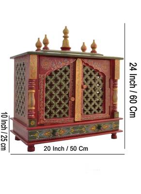 Beautiful Wooden Pooja Temple 2