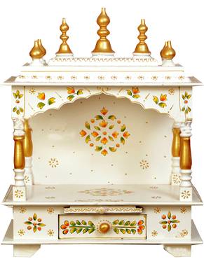 White Color Wooden Temple 1