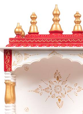 Two Tone Wooden Temple 1