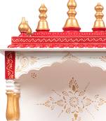 Two Tone Wooden Temple