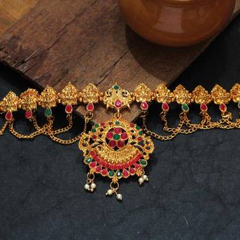 Maroon Waist Belt 1