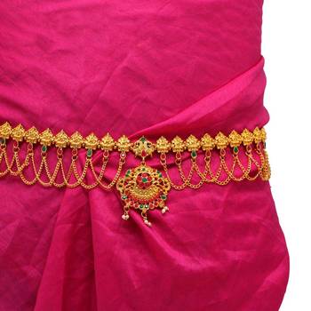Maroon Waist Belt 2