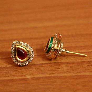 Red Ruby       Studs 2