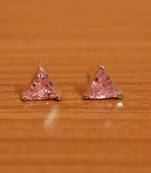 Pink Onyx Studs