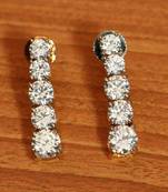 White Danglers-Drops