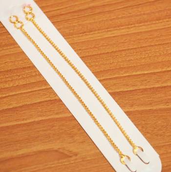 Gold Danglers-Drops 1