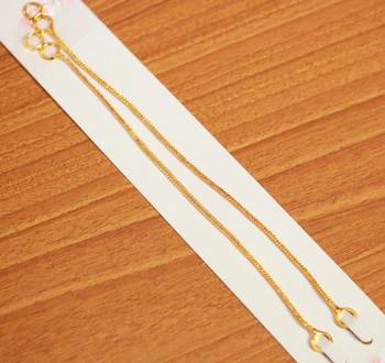 Gold Danglers-Drops 1