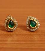Green Onyx Studs